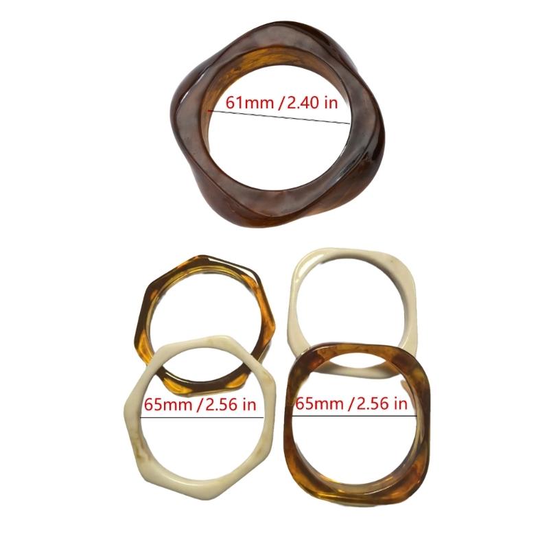 Trendy Adjustable Resin Bangle In Multiple Color Portable And Sturdy For Daily Wear