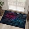 Manchester City Design Crystal Velvet Carpet Cozy Non?Slip Printed Rug For Bedroom Living Room Entrance