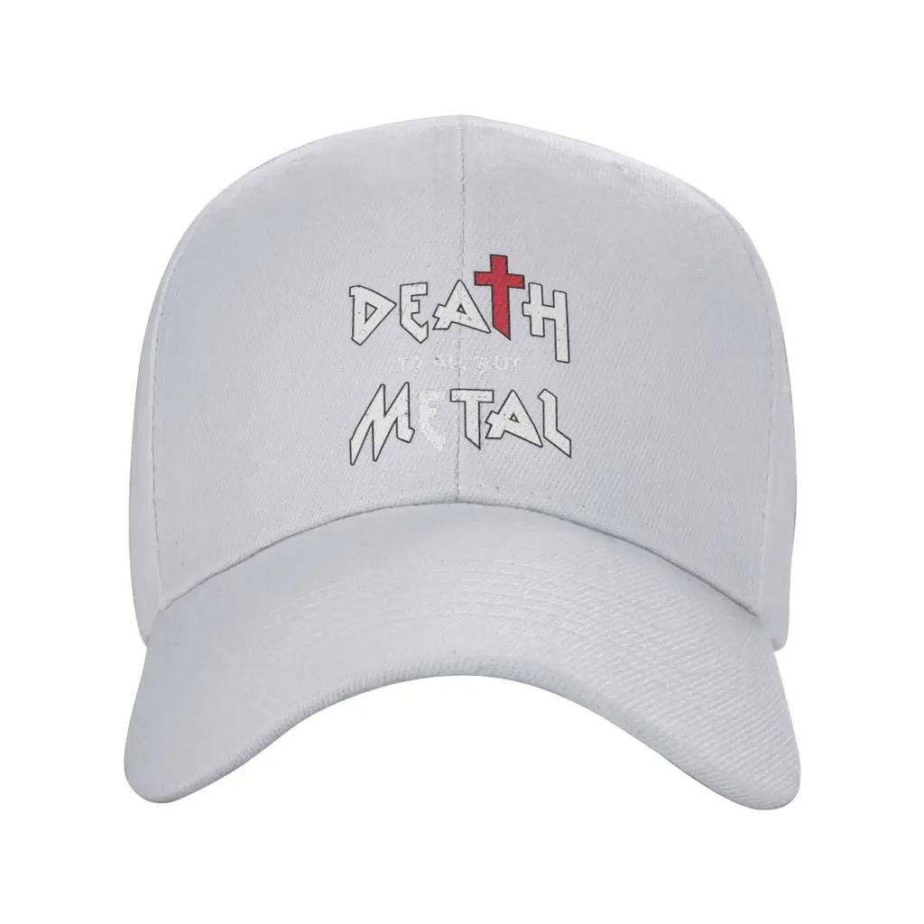 Personalized Cool Death To All But Metal Rock Gift Baseball Cap Unisex Women Adjustable Adult Dad Hat Spring Sun Hat