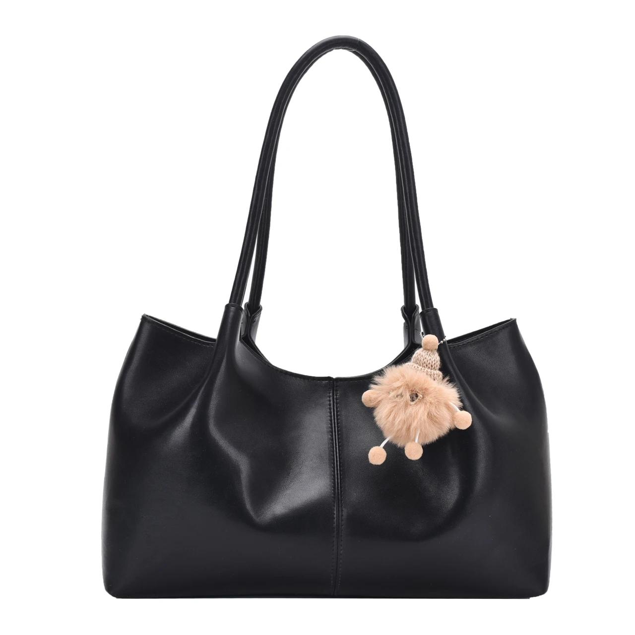 

Сумка через плечо из искусственной кожи для женщин, универсальная, для автомобиля, повседневная и деловая, высококачественный современный дизайн, новый однотонный цвет