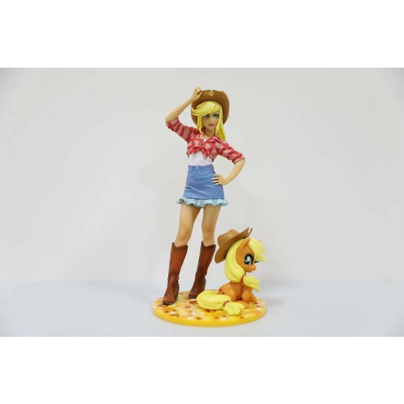 Little Pony Rainbow Cola Yurui Shuohui Shuoshuo Biqi Ziyue Lulu Apple Jia'er Xiaodie Yunbao Zhenqi Handmade Model Birthday Gift