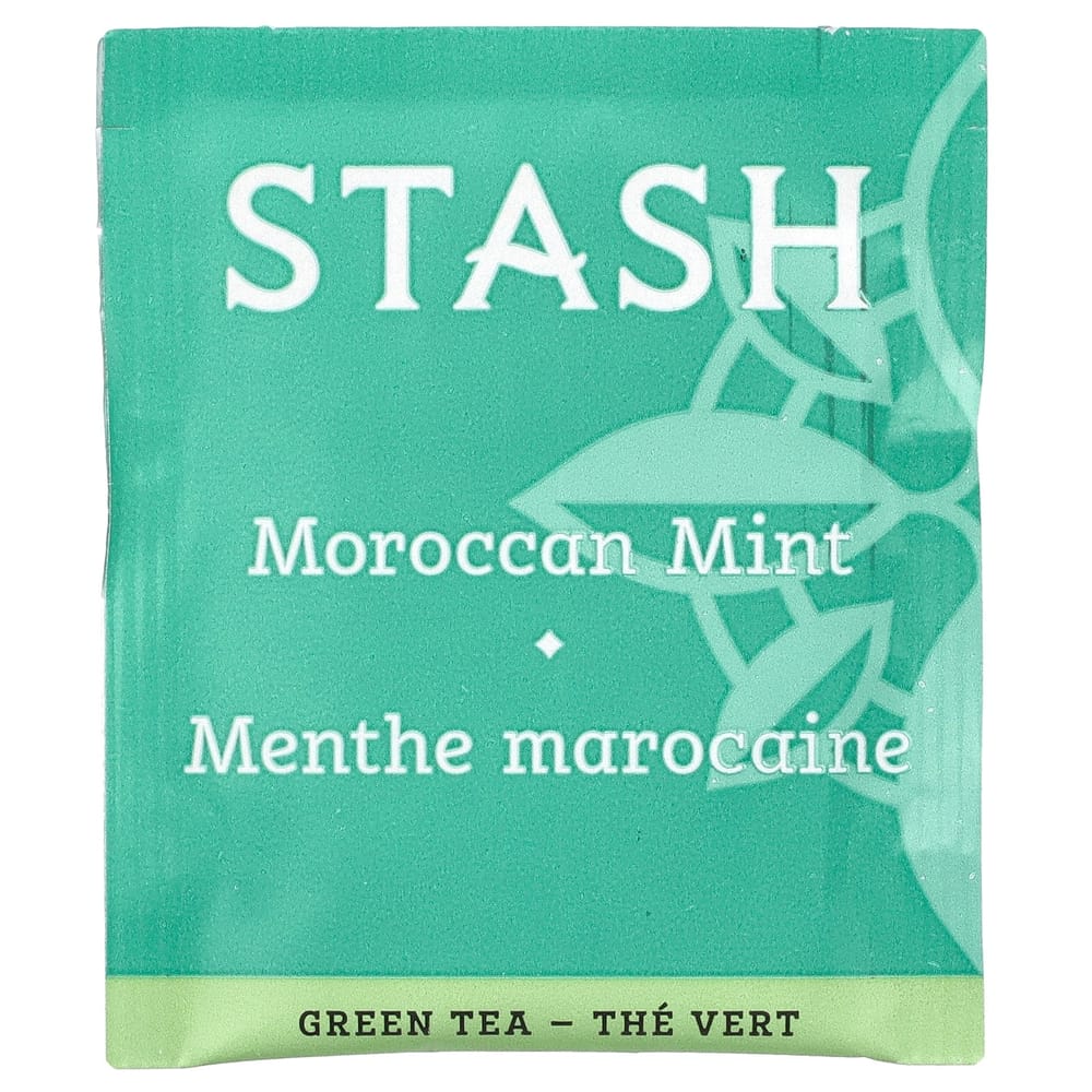Stash Tea Green Moroccan Mint Tea Bags, 20 Count, 26g (0.9oz)