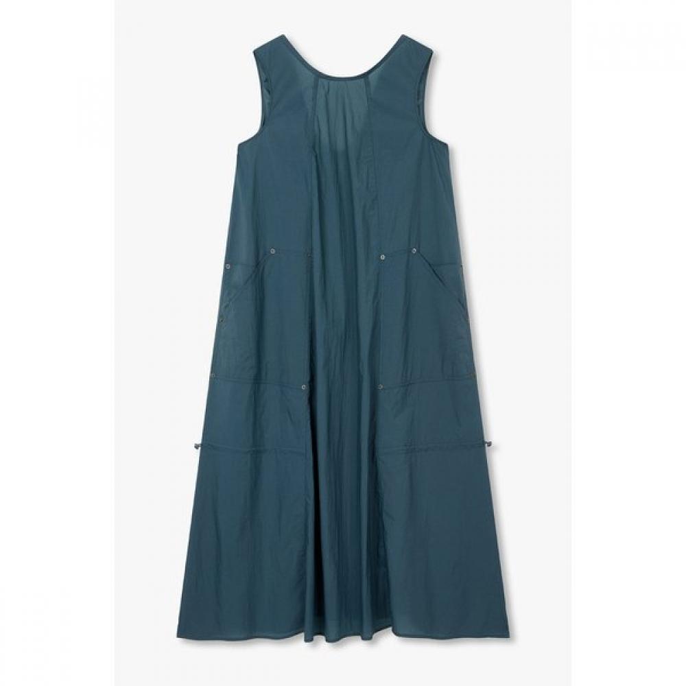Studio Tomboy Women Pocket Detail Sleeveless Long Dress 9106241230