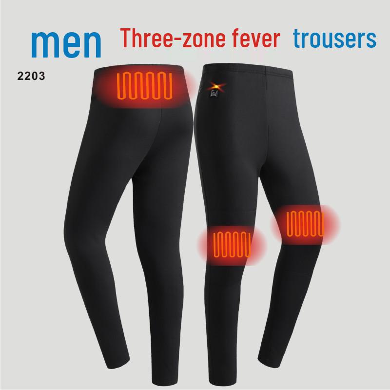 Grenzüberschreitendes Smart-Heating-Paar-Set: Konstant Temperatur Warme Unterwäsche & Lange Hosen