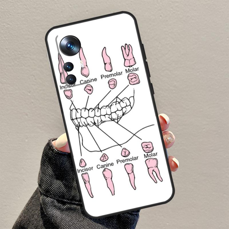 Dentist Dental Tooth Nurse Case For Xiaomi 15 Ultra 13 14 11T 12T 13T 14T Pro Cover For POCO F7 F6 F5 X3 X5 X6 X7 Pro