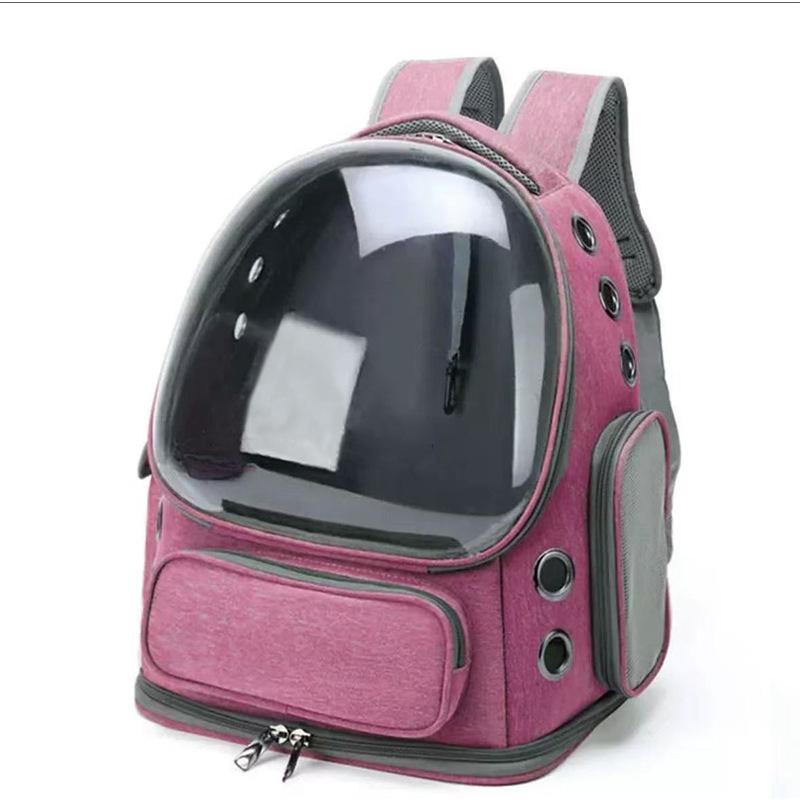 Tragbarer atmungsaktiver Raumkapsel-Haustierrucksack für Katzen und Hunde
