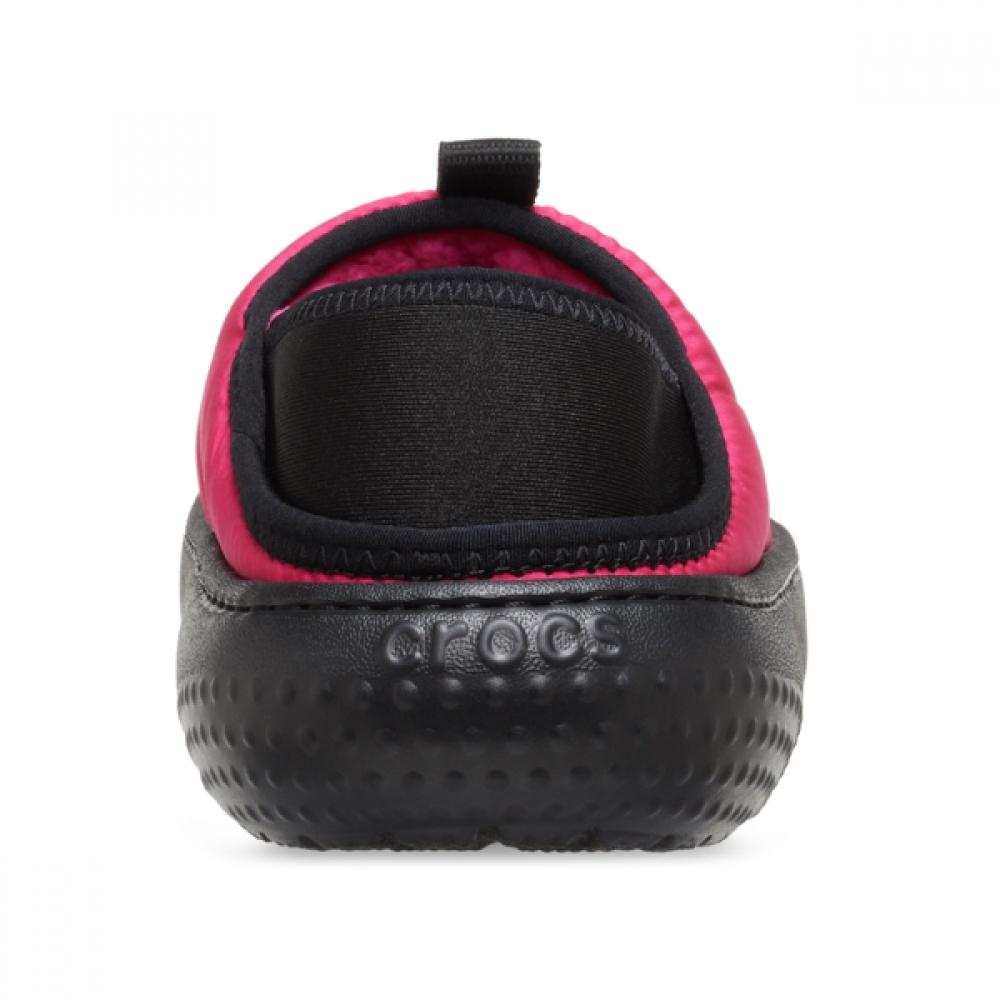 Crocs Klassischer Puff Moc Sandalen Hausschuh Gibbets Pink 210706 6zt