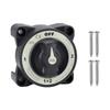 Reliable 4 Position Battery Isolator Switch 32V  Battery Cutoff Switch Upgrades for Marine & Vehicle Power Management