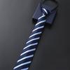 Male Zipper Design Neck Tie for Business Necktie Formal Suit Accessories