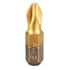 10Pcs PH2 Screwdriver Bit Set NonSlip Drill Bit PH2Cross Head Drill Bit 25mm Length 1/4inch Hexs Shank Rusts Resistance