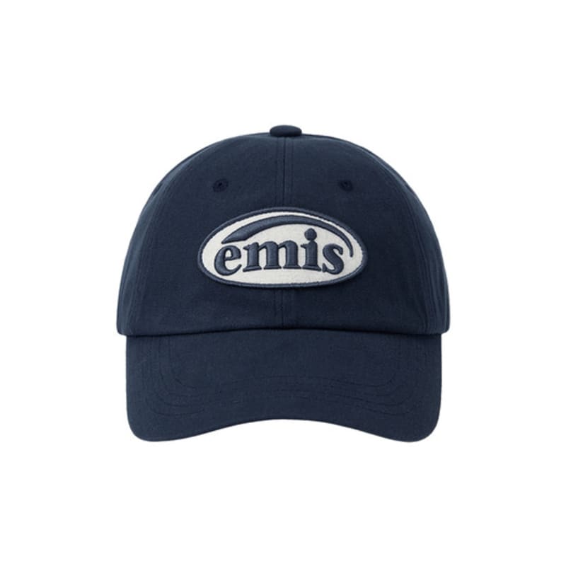 

EMIS TONE ON TONE CLAMES BALL CAP-NAVY NAVY
