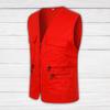 Gilet da uomo Giacca tinta unita Tasche multiple Cerniera Unisex Senza maniche Abiti da lavoro da campeggio Scollo a V Gilet da esterno Abiti per adulti