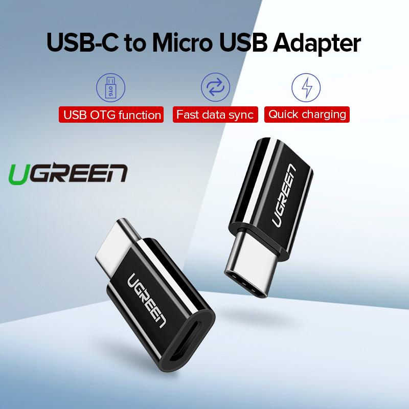 

Ugreen OTG Адаптер Алюминиевый тип C для USB разъем кабель Thunderbolt 3 для Macbook Pro Samsung S9