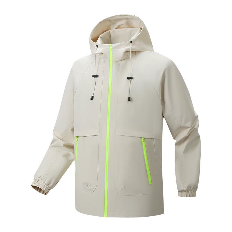 New Autumn and Winter Outdoor Mountaineering High-end Windproof Waterproof Men's Jacket Single-layer Jacket Men's