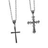 Men's Hip Hop Cross Pendant Necklace - Street Style Alloy Sweater Chain - Personalized Bestseller Jewelry