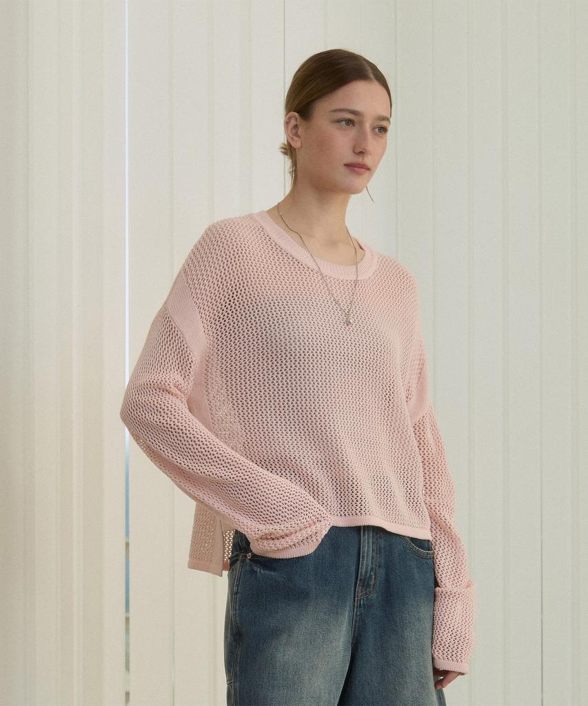 JUCYJUDY Net Knit Pullover Jzkt320B