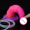 Glow-in-the-Dark Tentacle Dildo – Soft Silicone Ejaculating Cock for Women, Anal Fantasy Sex Toy with Squirting Function