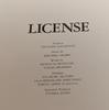 [USED] Tsuyoshi Nagabuchi Album "LICENSE" Photo Book Art Book Live Tour Pamphlet