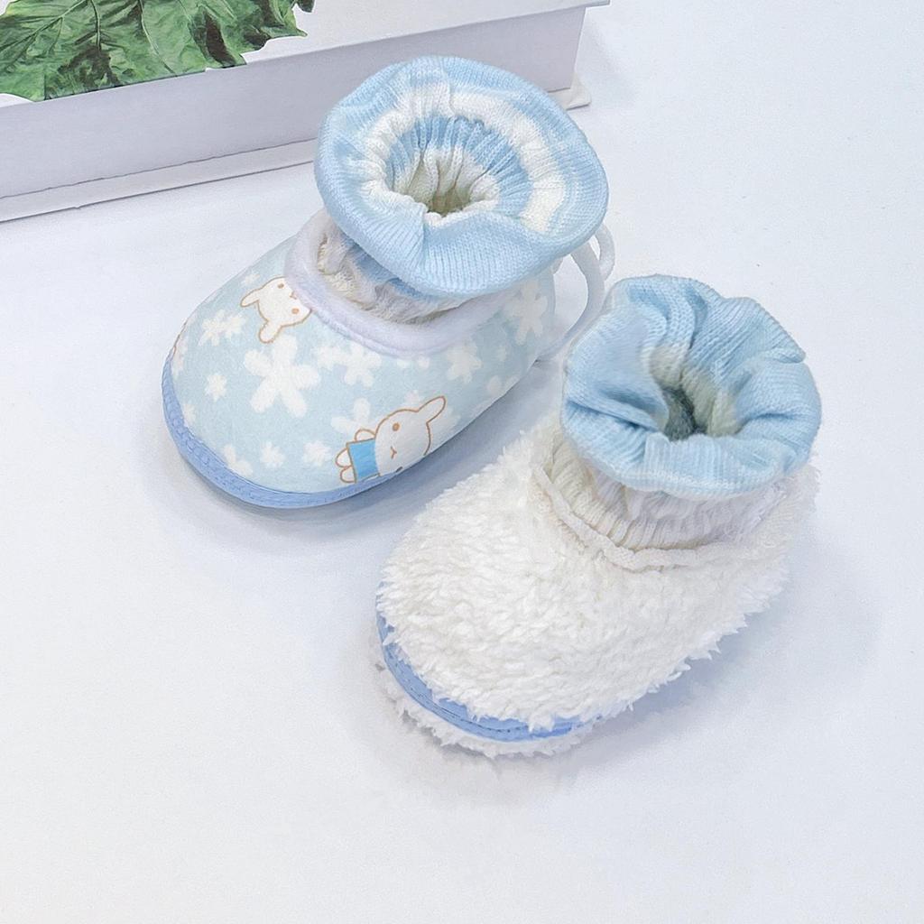 New Soft Cotton Baby Toddler Shoes - Non-Slip, Anti-Drop Boots for 0-1 Year Olds (Autumn/Winter)