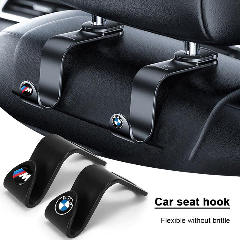 Háčky na opěrku hlavy do auta Věšák Tašky Klipy Držák na zadní sedadlo Automatický upevňovací prvek Pro BMW Performance X1 X3 X5 E39 E46 E90 F20 E60 F30 M3 M5