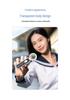 2026 Handheld Mini Cooling Fan: 100-Speed High-Power Portable Turbine for Outdoor Use.
