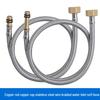 Miflame Hot & Cold Faucet Inlet Hose, Stainless Steel Wire