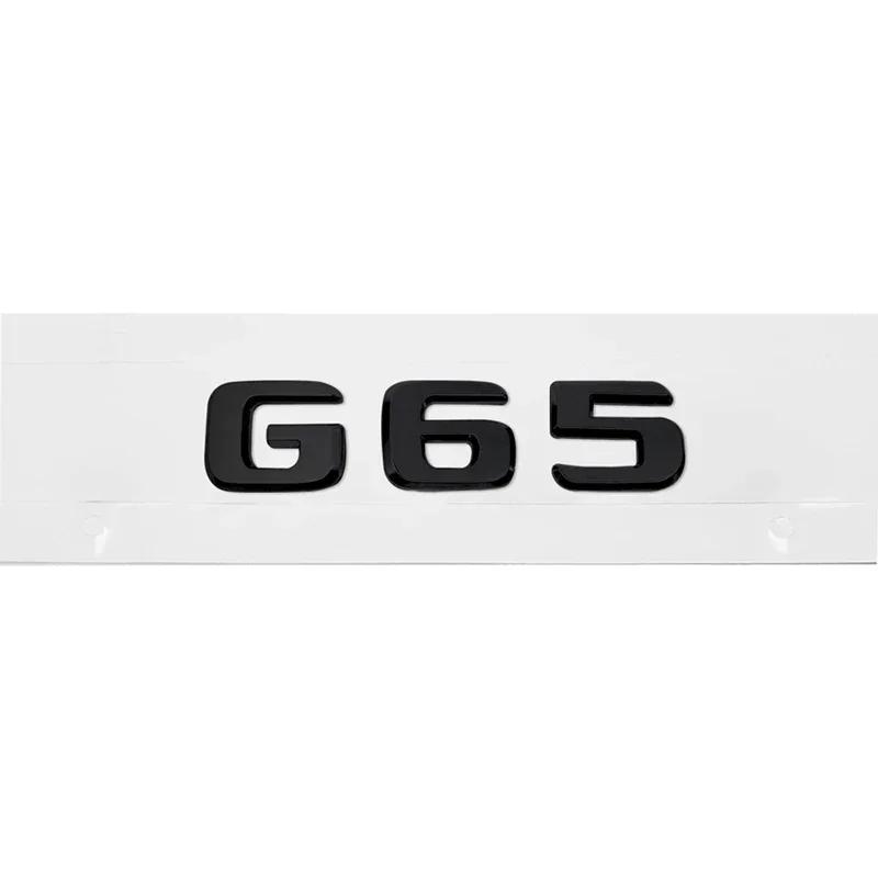 QGP3 3D Letters Car Tail Box Emblem Rear Trunk Sticker Badge for Mercedes Benz G36 G63 G65 G200 G230 G300 G350 G500 G550 G Class