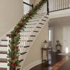 Christmas Garland Artificial Red Fruit Dense for Door