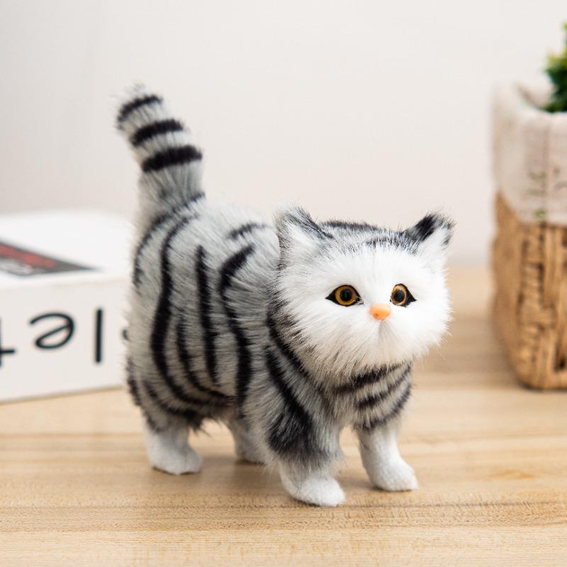 Creative Walking Cat Ornament for Children & Girlfriend - Perfect Souvenir or Gift