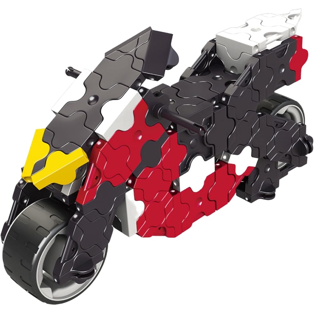 Yoshiritsu LaQ Hamacron Constructor Racers Building Set with Colorful Pieces and Creative Design