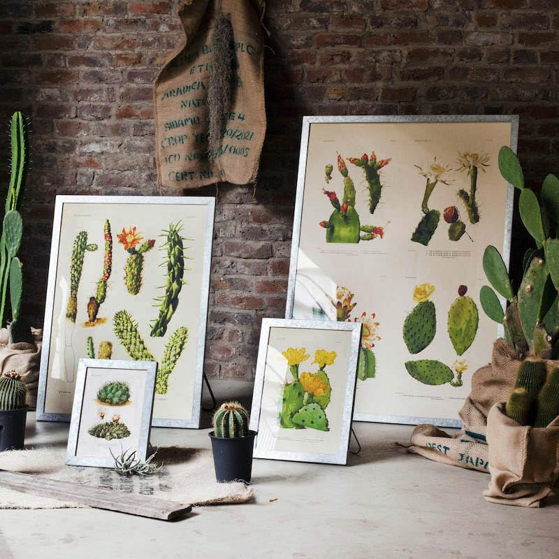 Dulton Galvanized Frame Stand A4 Sturdy and Sturdy Galvanized Frame Picture Frame Photo Stand Poster Frame Vertical 365 X 270 X 20mm RN-0400-A4