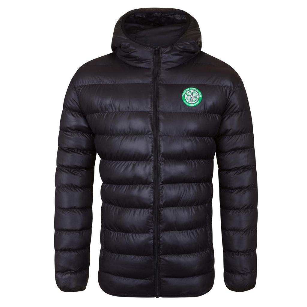 Celtic FC Men's Crest Quilted Jacket