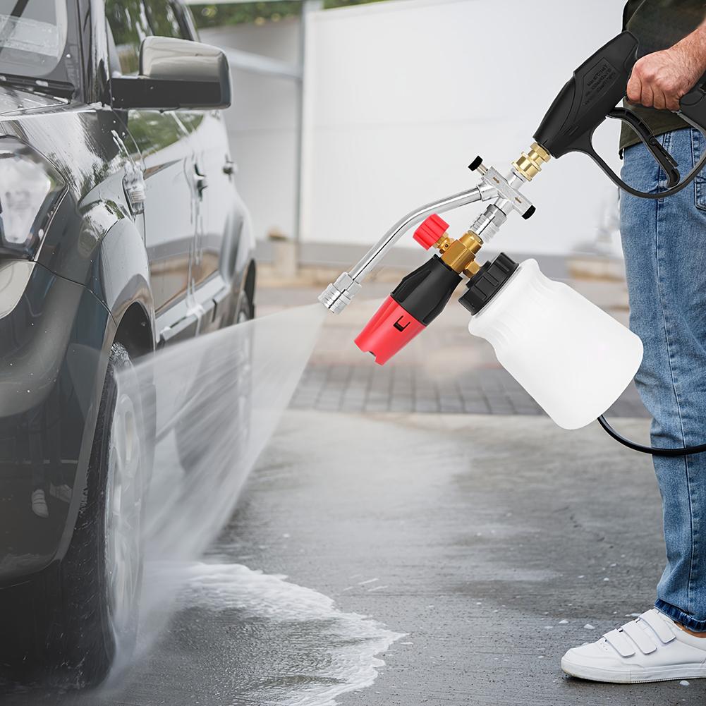 Pressure Washer Double Tip Attachment With 5pcs Pressure Washer Nozzles Multipurpose Washer Extension Rod Kit For Home Cleaning China Mainland