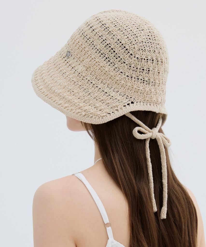 Mineti Studded Slab Bonnet Hat F 11925 Mtd