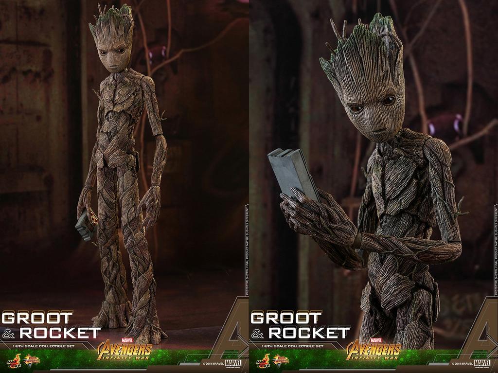 [Movie Masterpiece] "Avengers: Infinity War" 1/6 Scale Figures Groot & Rocket