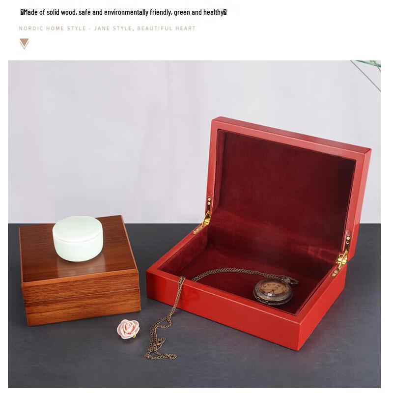 IPWEN Vintage Wooden Jewelry Storage Box