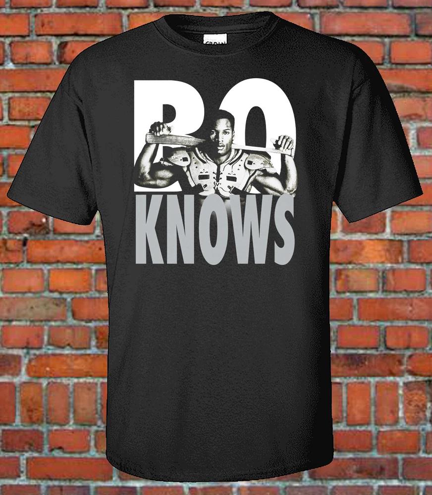 Bo Jackson Bo Knows Raiders Graphic TShirt M