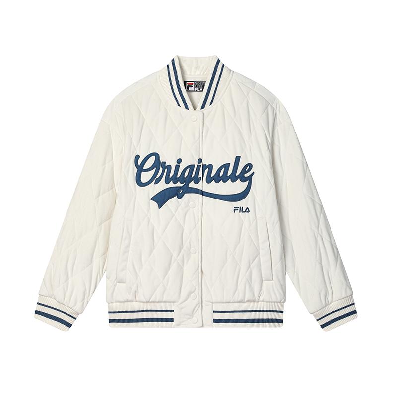 

New FILA Puffer Jacket Women s Pear Blossom White F11W449910FIV 160/80A/S