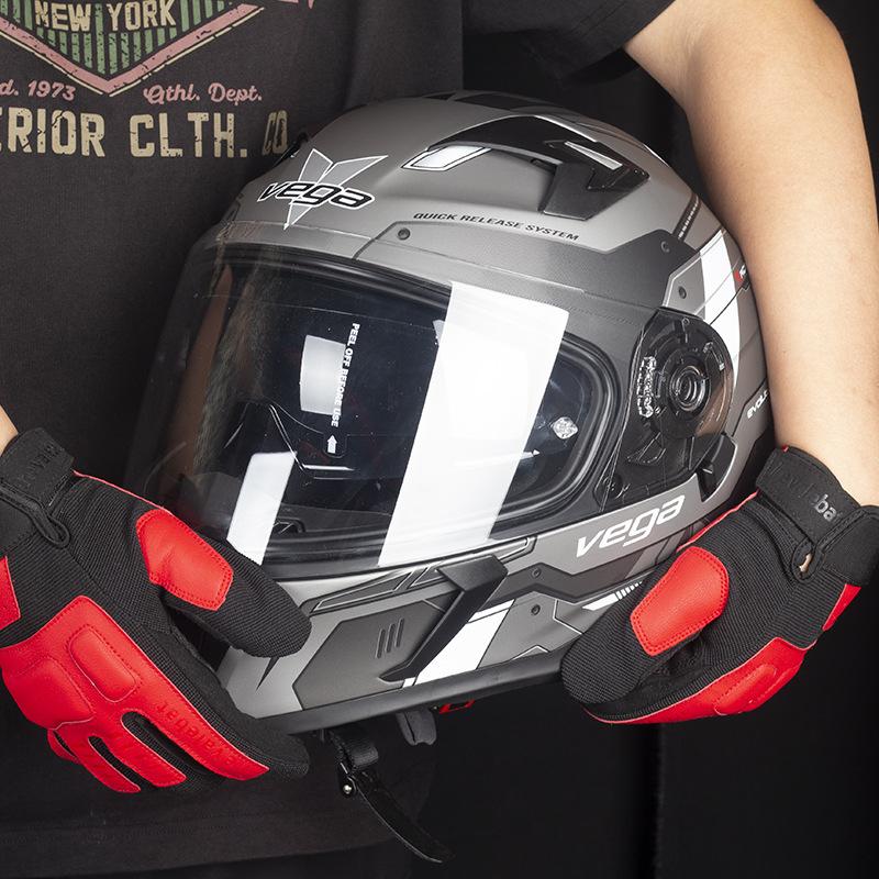 Motorcycle Gloves Motorcycle Equipment  Racing Riders Anti Drop and Anti Slip Touch Screen  Men's and Women's Riding Gloves