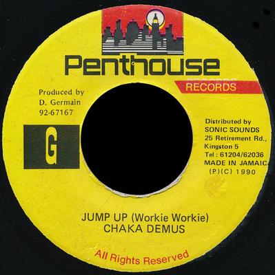 7inch Record CHAKA DEMUS - Jump Up NONE Penthouse Recor 1990 Jamaica Reggae, Ska & Dub Used