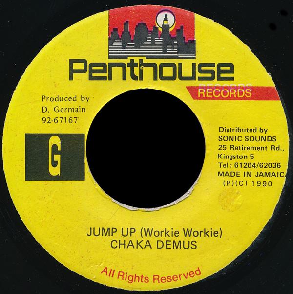 

7-дюймовая пластинка CHAKA DEMUS - Jump Up НИКАКОЙ Penthouse Recor 1990 Ямайка Регги, Ска и Даб Б/У