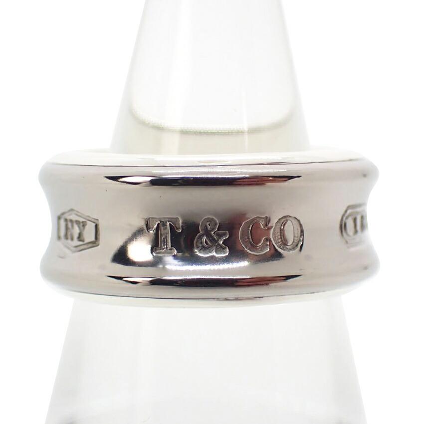 

[Б/у] TIFFANY/Tiffany 925/Titanium 1837 Кольцо Нет. 7.5 [г323-45]