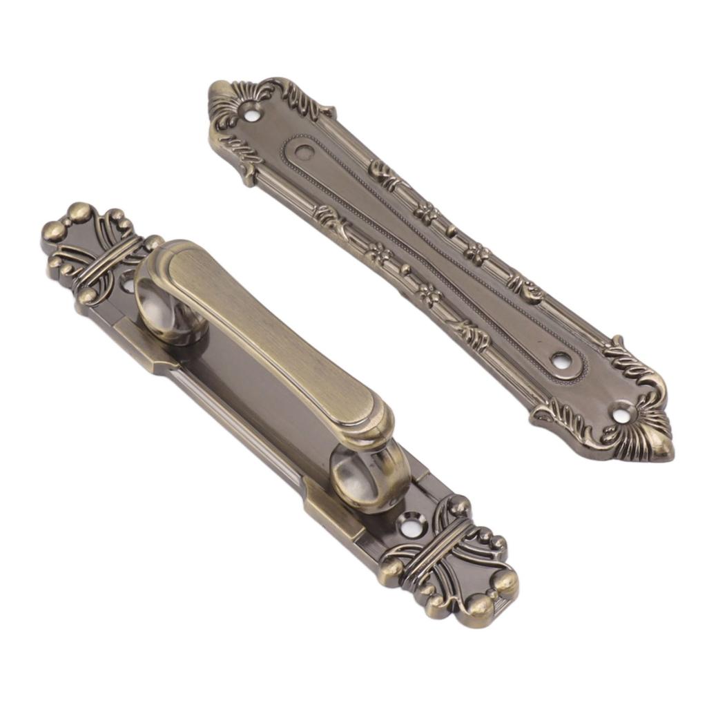 Barn Door Handle Iron Rust Prevention Farmhouse Pulling Handles for Cabinets Closets Drawers Doors Wardrobes Antique