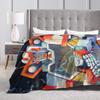 T-Transformers Ratchet Plush Blanket Kids  Flannel Bedding Throws For Bedroom Warm Custom DIY Quality Bedspread Gift