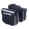 Bike Cycling Bicycle Frame Pannier Saddle Front Tube Bag Double Sides Bags