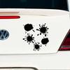 20x19cm Water Stains Creative Car Sticker Auto Body Bumper Window Motorcycle Laptop Wall Vinyl Film Decal Car Tuning Accessories