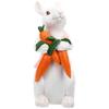 Resin Bunny Decoration Spring Easter Figurine Decor Home Easter Party Ornament