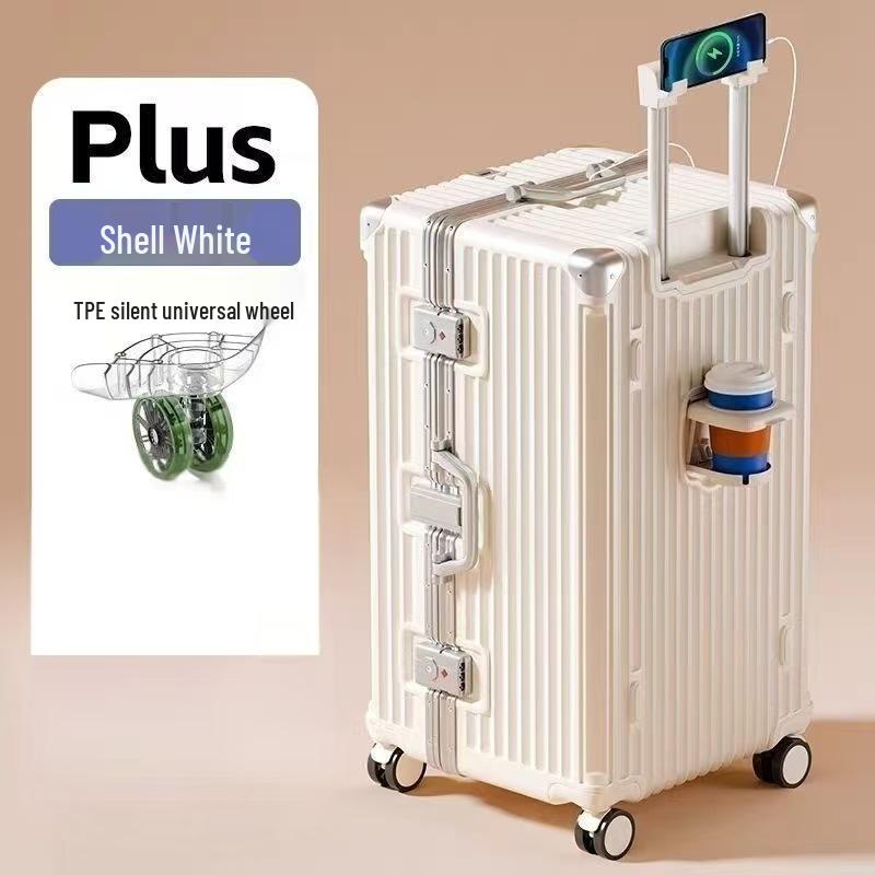 

Sturdy 28 & 30 Suitcase with Pull Handle, Durable Thickened Aluminum Frame, Password Lock, New Model for Men & Women. 20-inch