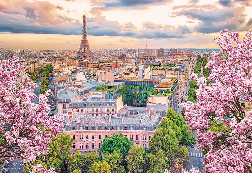 

in Beverly 500 Small Piece Jigsaw Blooming Paris x 38 [Made Japan] Puzzle, (26 cm) 500S-021