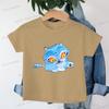 Magliette KPop Cacciatori di Demoni Tigre Nuova Stampa Cartone Animato T-shirt Bambini Cotone Morbido Bambina Bambino Maglietta Simpatica Stampa Tigre Abbigliamento Bambino